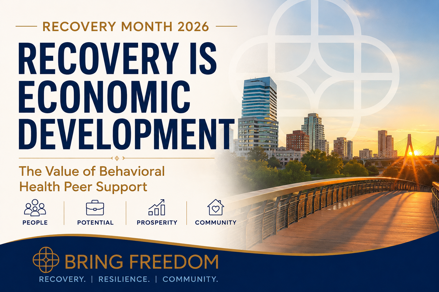 Recovery is Economic Development : A Recovery Month Perspective on the Value of Behavioral Health Peer Support