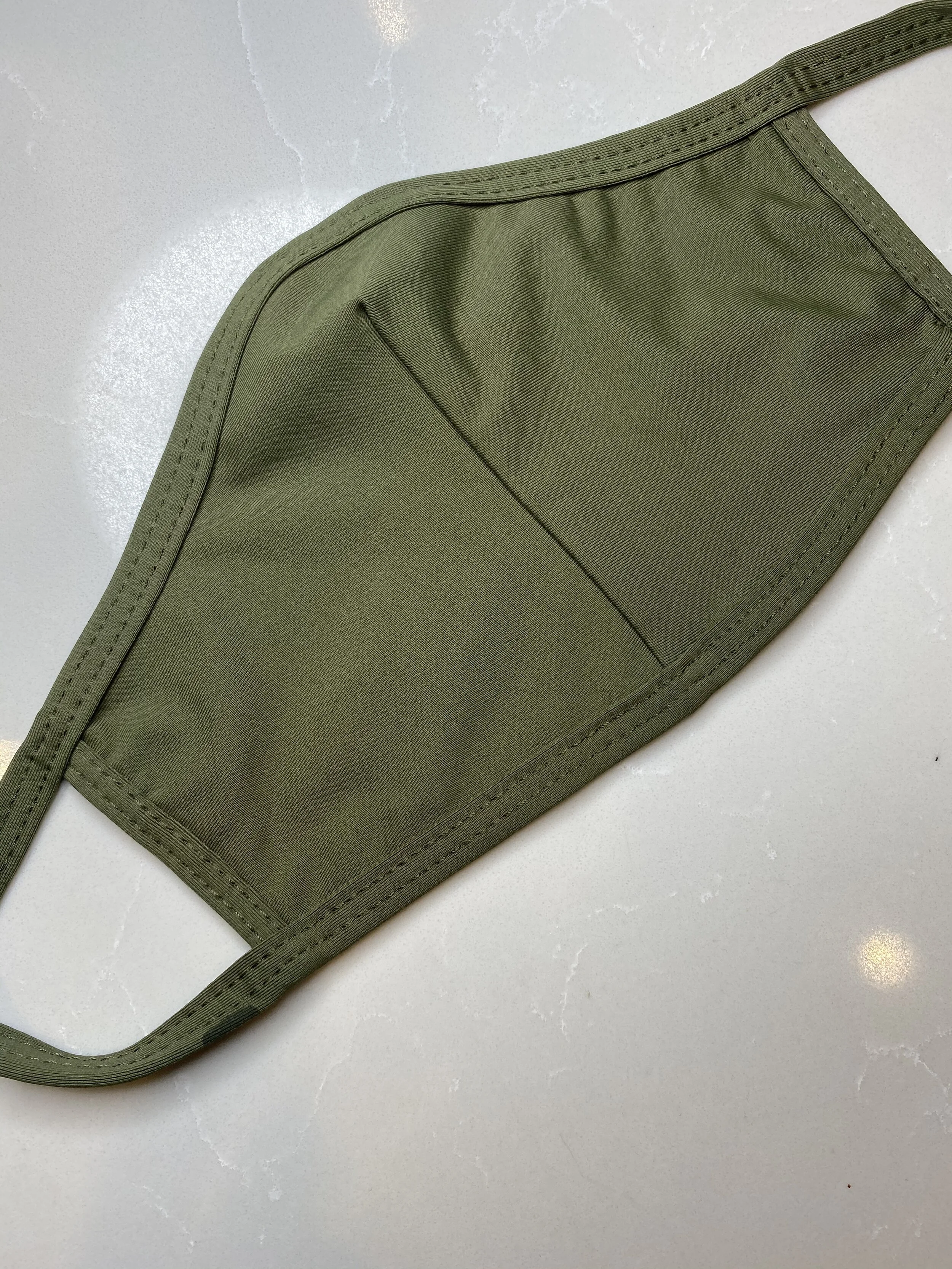 Medium Olive Cloth Mask