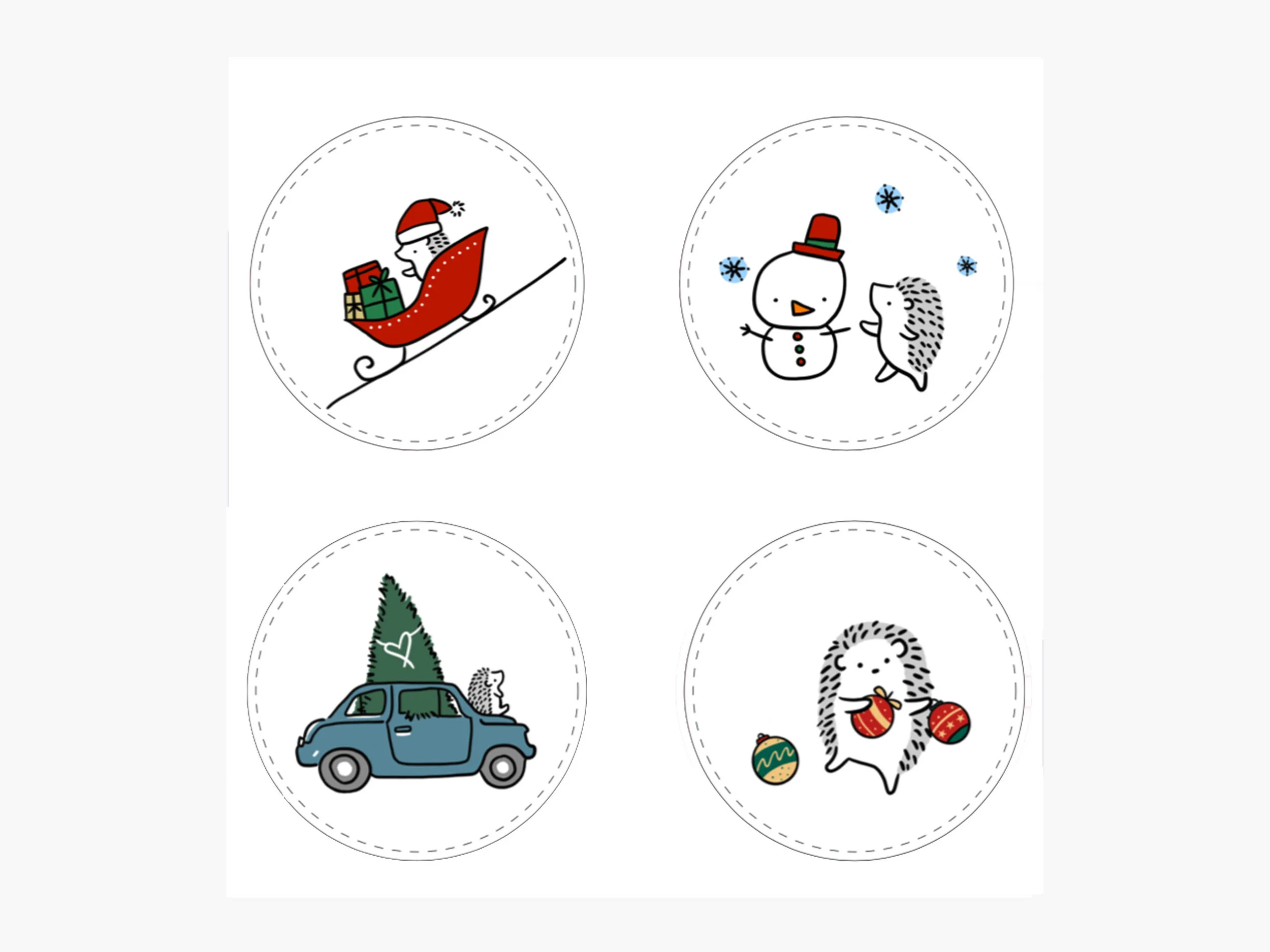 Holiday Sticker Set 2