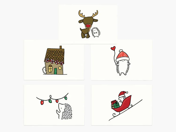Holiday Postcard Set 1