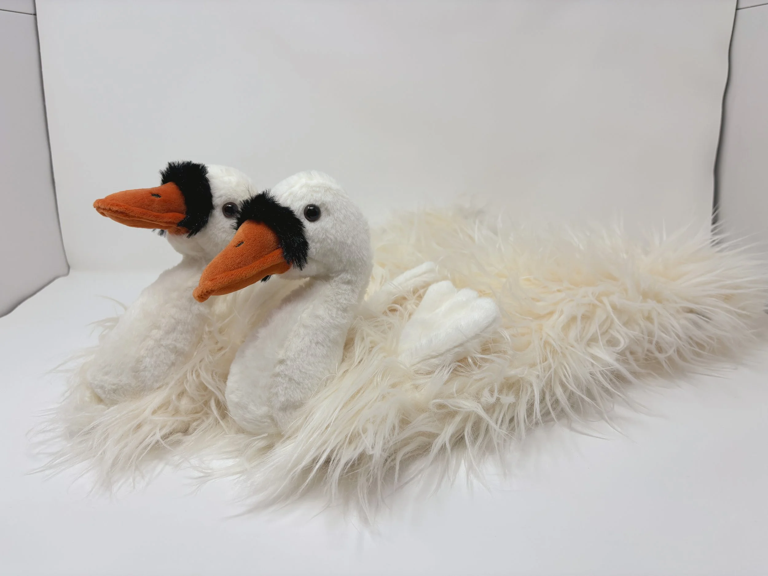 Women’s "Sweetpea Swan" Gripper Slippers