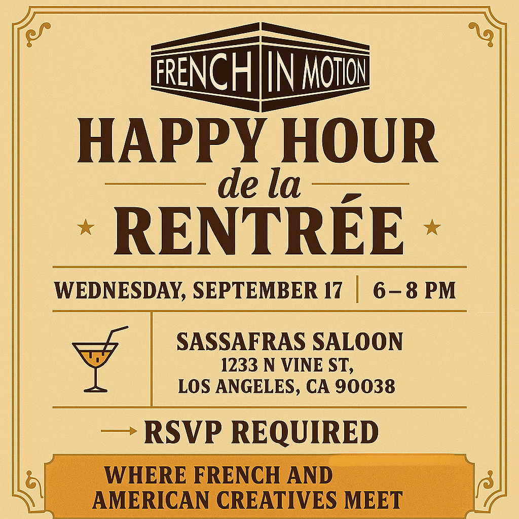 HAPPY HOUR DE LA RENTREE!