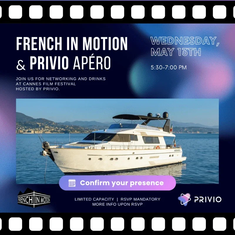 French In Motion & Privio Apéro CANNES FILM FESTIVAL