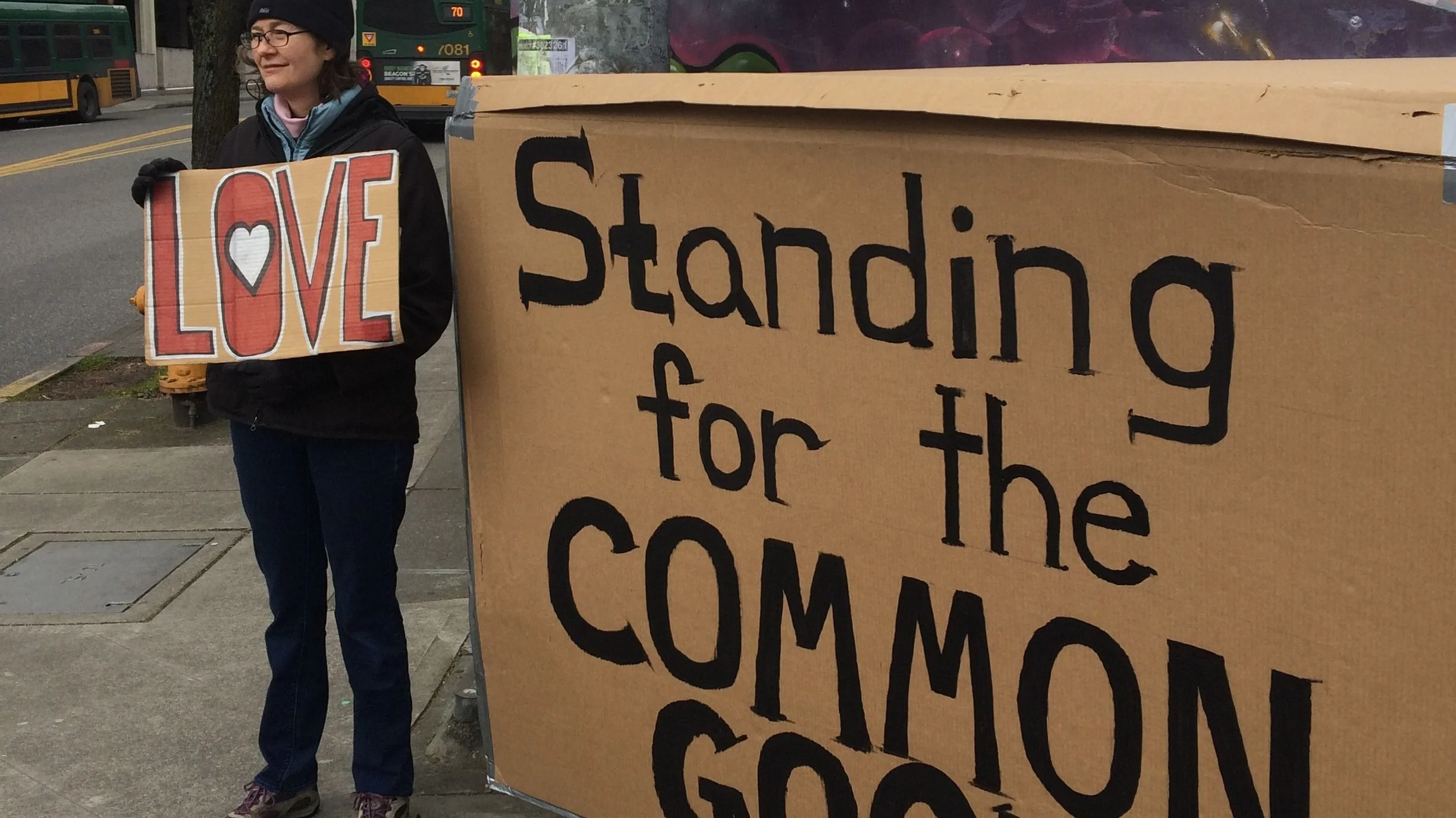 Monthly Vigil: Standing for the Common Good