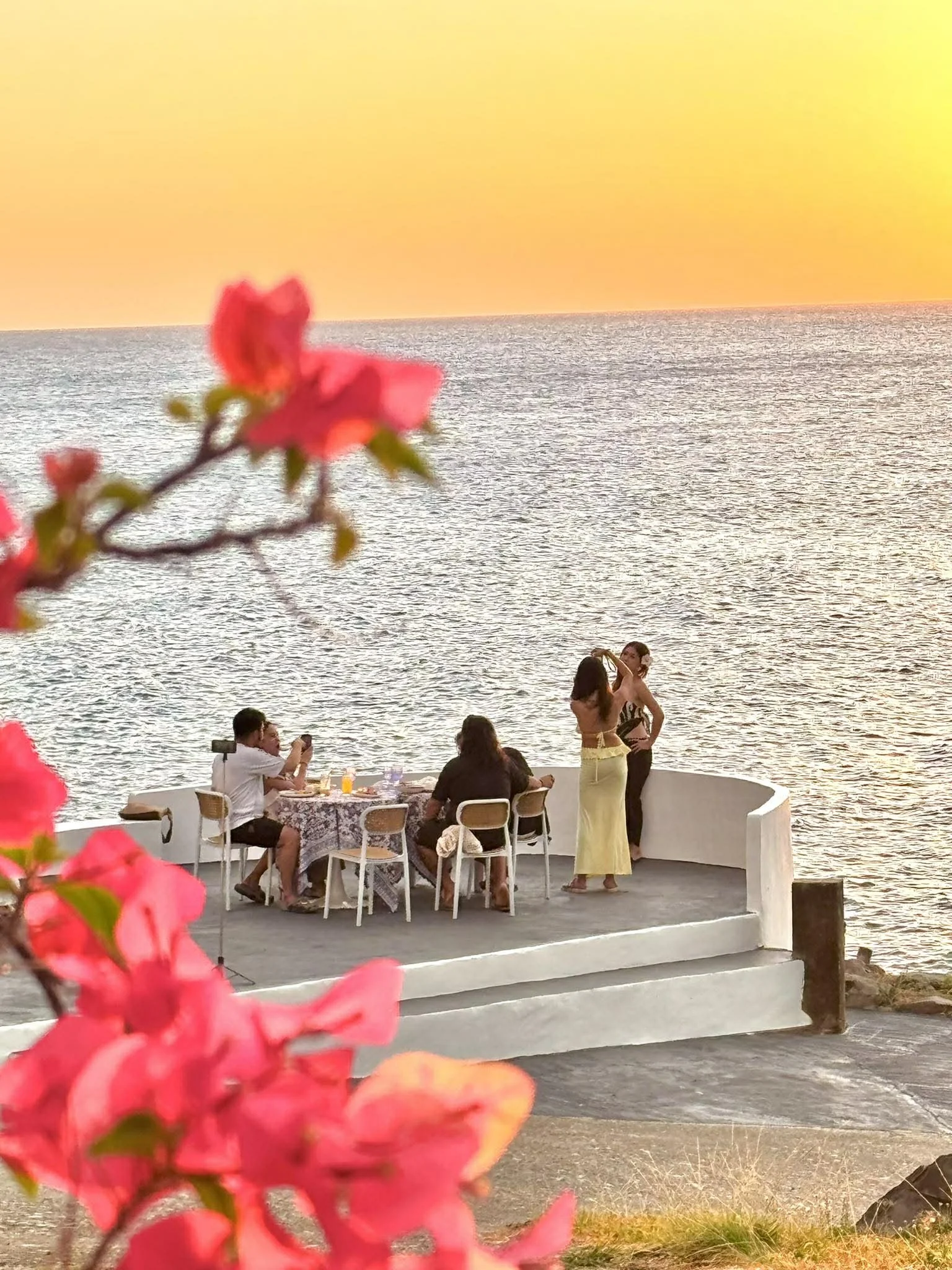 Golden Hour Moments at Bintana sa Paraiso: Dining by the Sea