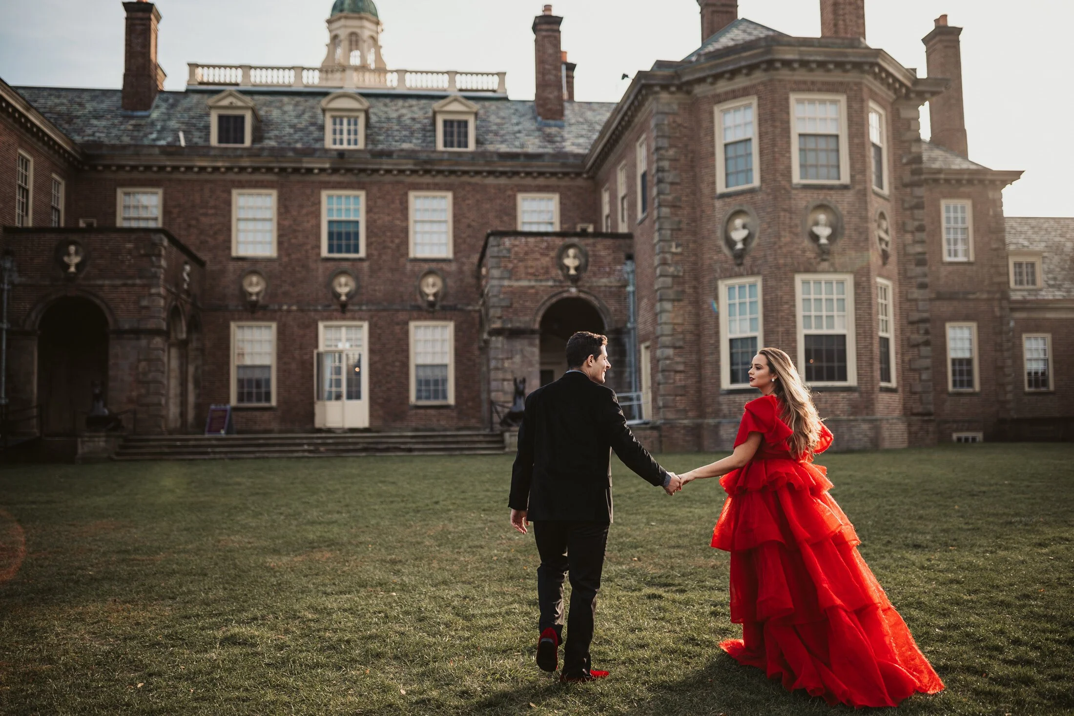 Camille + Jaime’s engagement session - Crane Estate, Ipswich MA