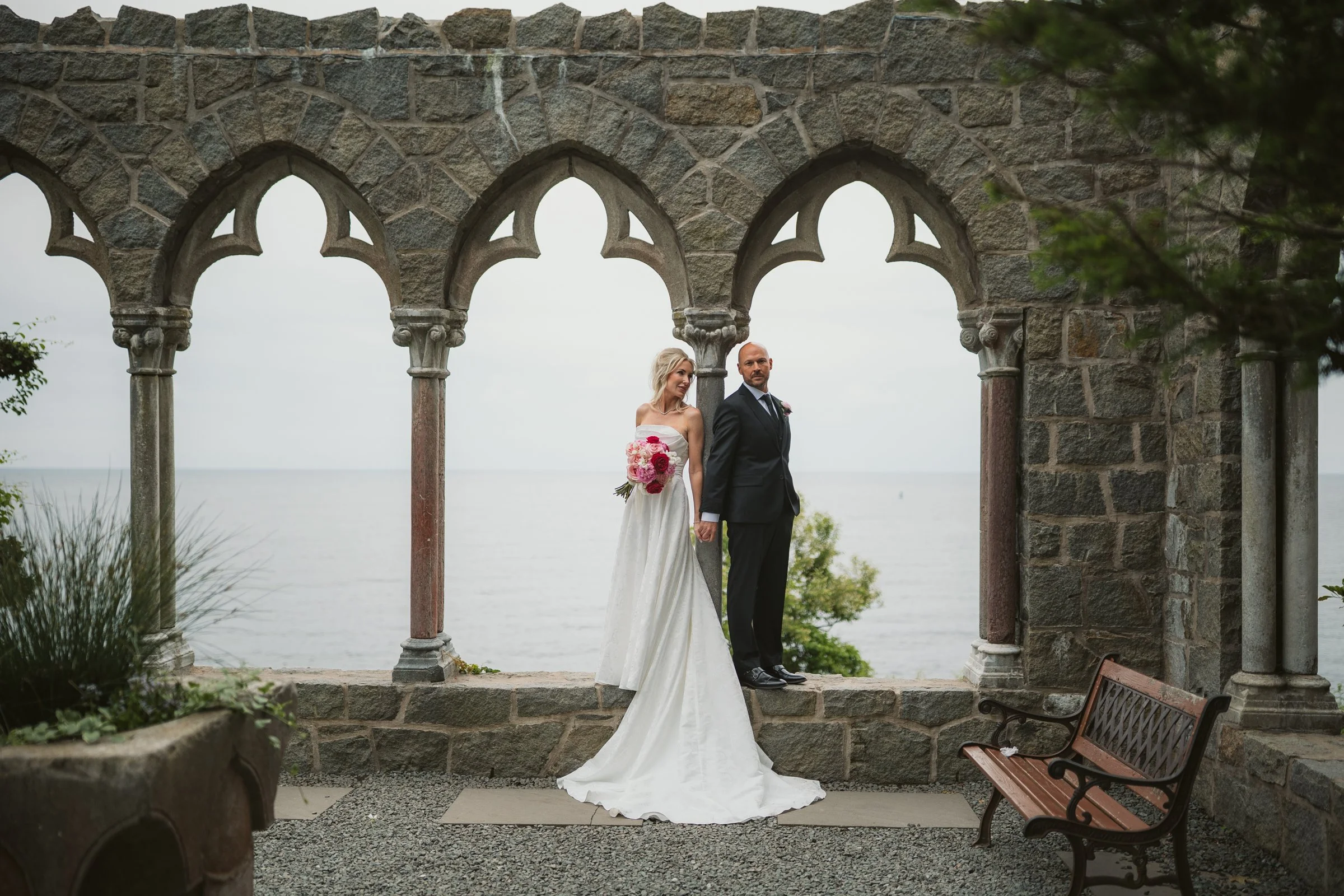 Dallas + Kerry - Hammond Castle Wedding, Gloucester MA