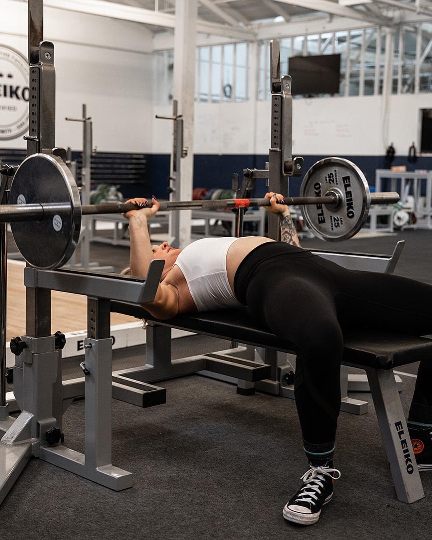 Never benched before? Stuck in a bench / upper body strength plateau? Just wanna be jacked? Come learn how to get stronger and improve your movements. 

Sign ups online are open 📥
Limited in person 🏋🏻&zwj;♀️

#strengthtraining #onlinefitness #wome