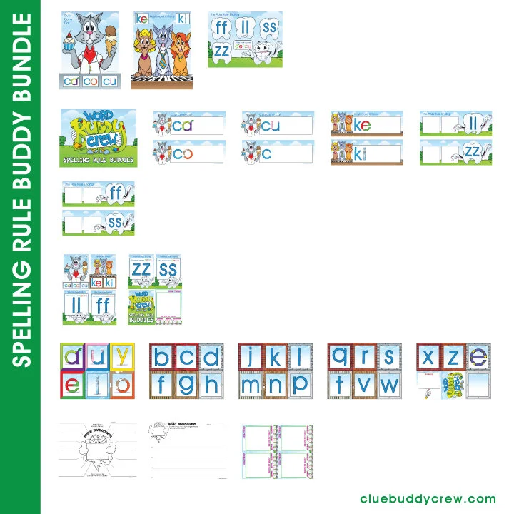 SPELLING RULE BUDDY BUNDLE - DIGITAL DOWNLOAD  