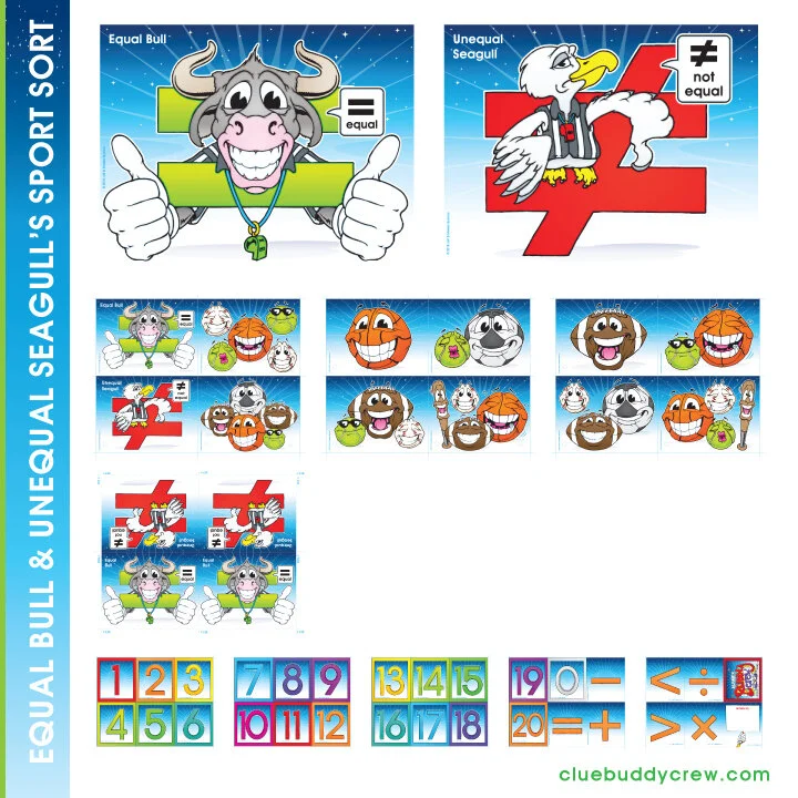 EQUAL BULL AND UNEQUAL SEAGULL'S SPORT SORT - DIGITAL DOWNLOAD 