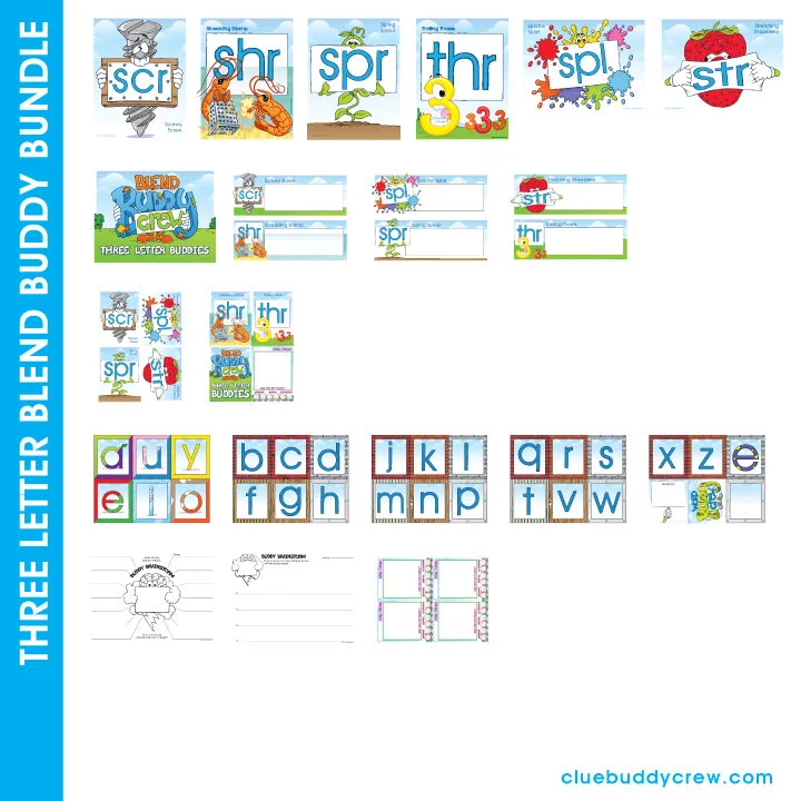 THREE LETTER BLEND BUDDY BUNDLE - DIGITAL DOWNLOAD