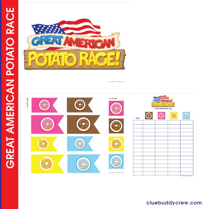 GREAT AMERICAN POTATO RACE - DIGITAL DOWNLOAD  