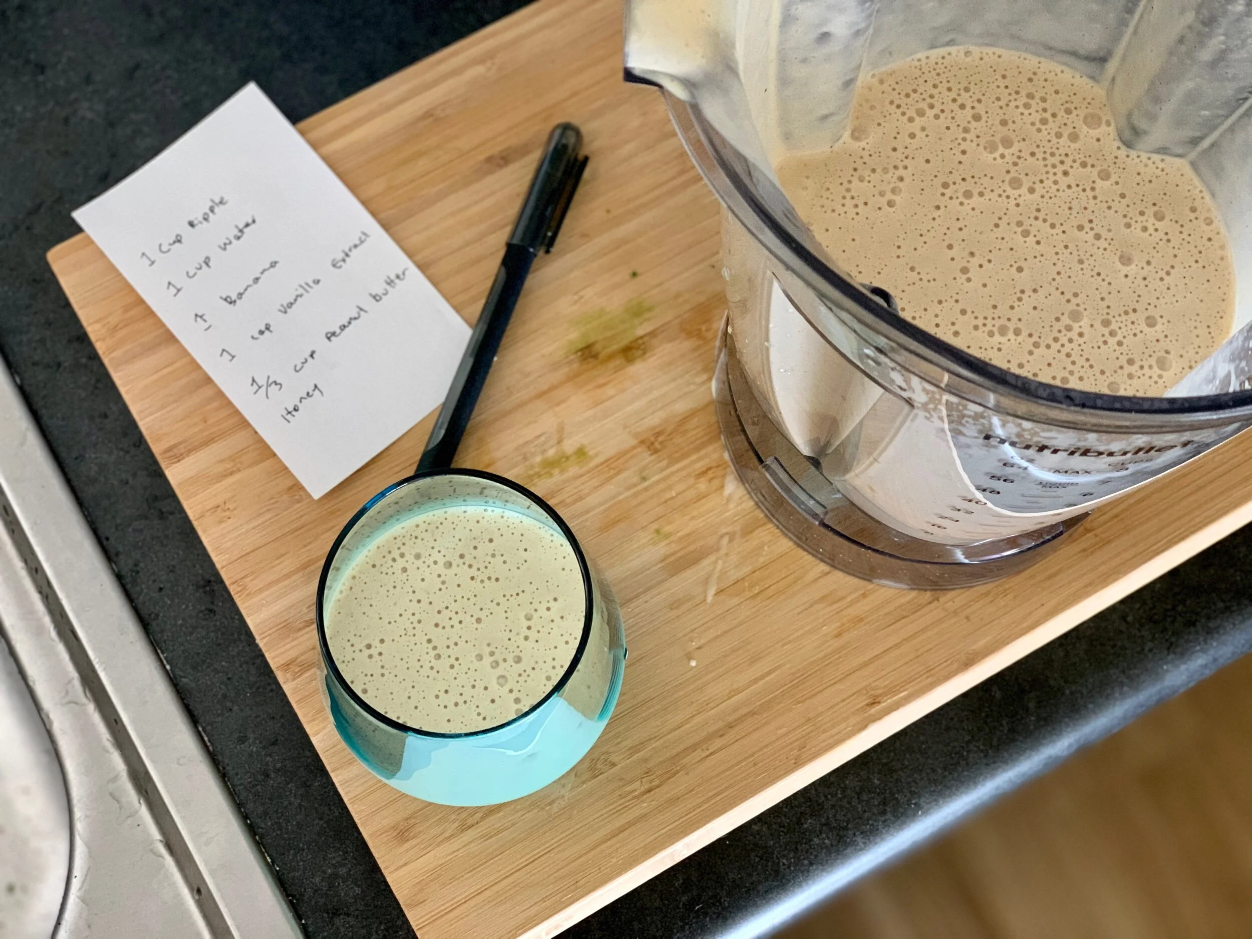 Peanut Butter Banana Smoothie