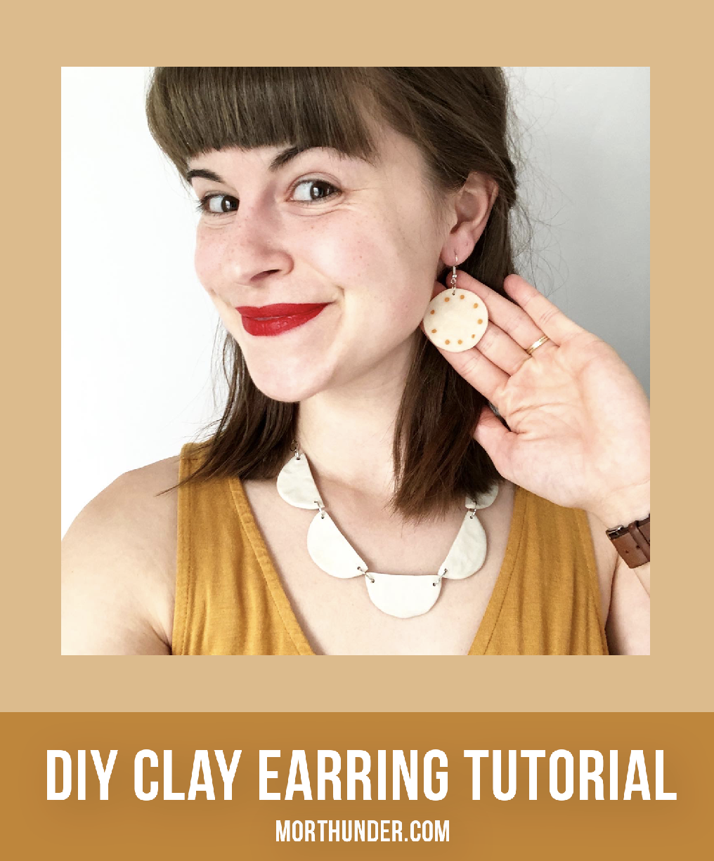 DIY Clay Earrings No. 1