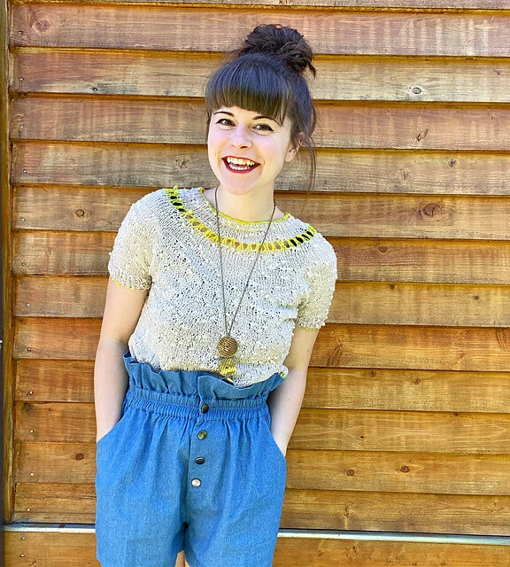 Peep Show Pullover Pattern PDF