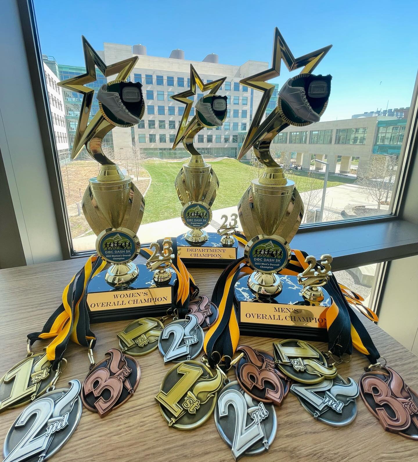 Doc Dash is 3 days away!! There is still time to sign up and have a chance to add some hardware to your collection! 🏆🥇