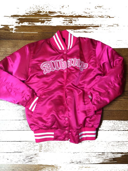 pink chicago bulls jacket