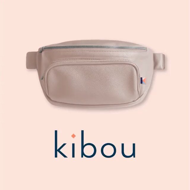 THE MOTHERHOOD CONTINUUM 〰️ We are obsessed with @kiboubag the minimal diaper bag! It&rsquo;s actually a super chic fanny pack made from vegan materials. The bag made its debut at the @thecontinuumconference this past November and we are excited that