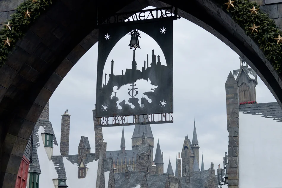 03 hanging Hogsmeade sign.jpg
