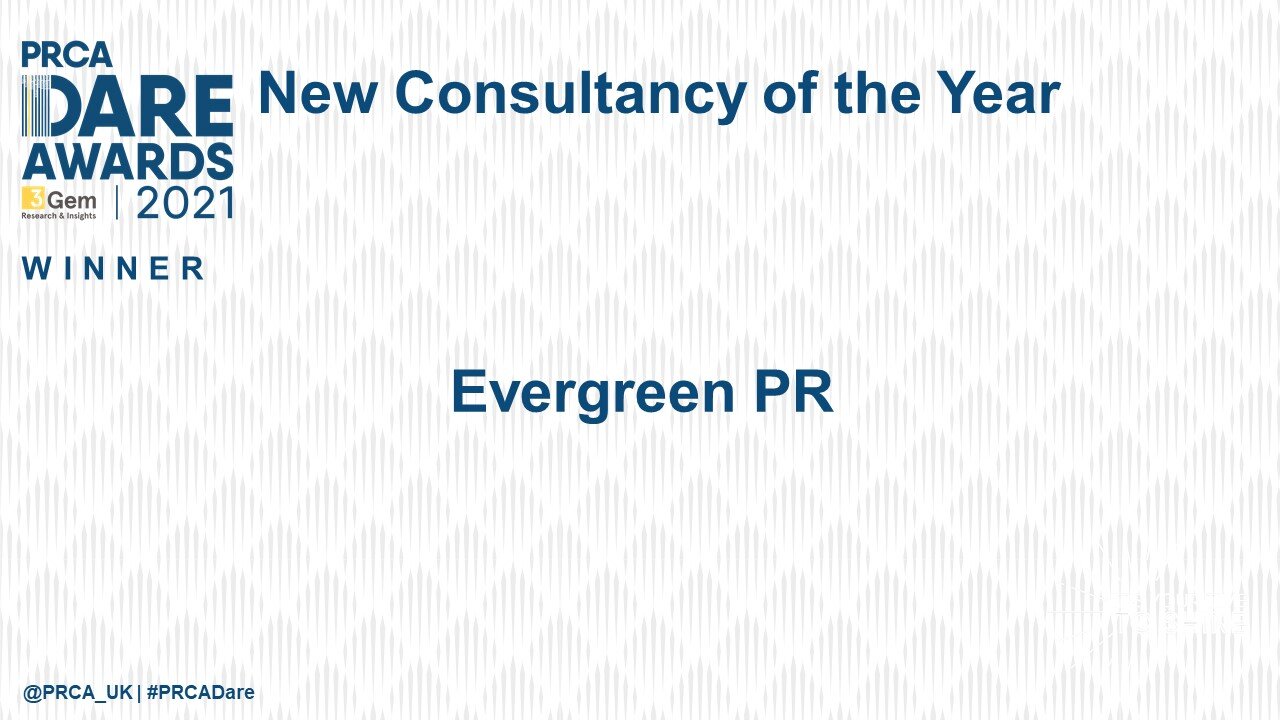 New Consultancy of the Year from the PRCA