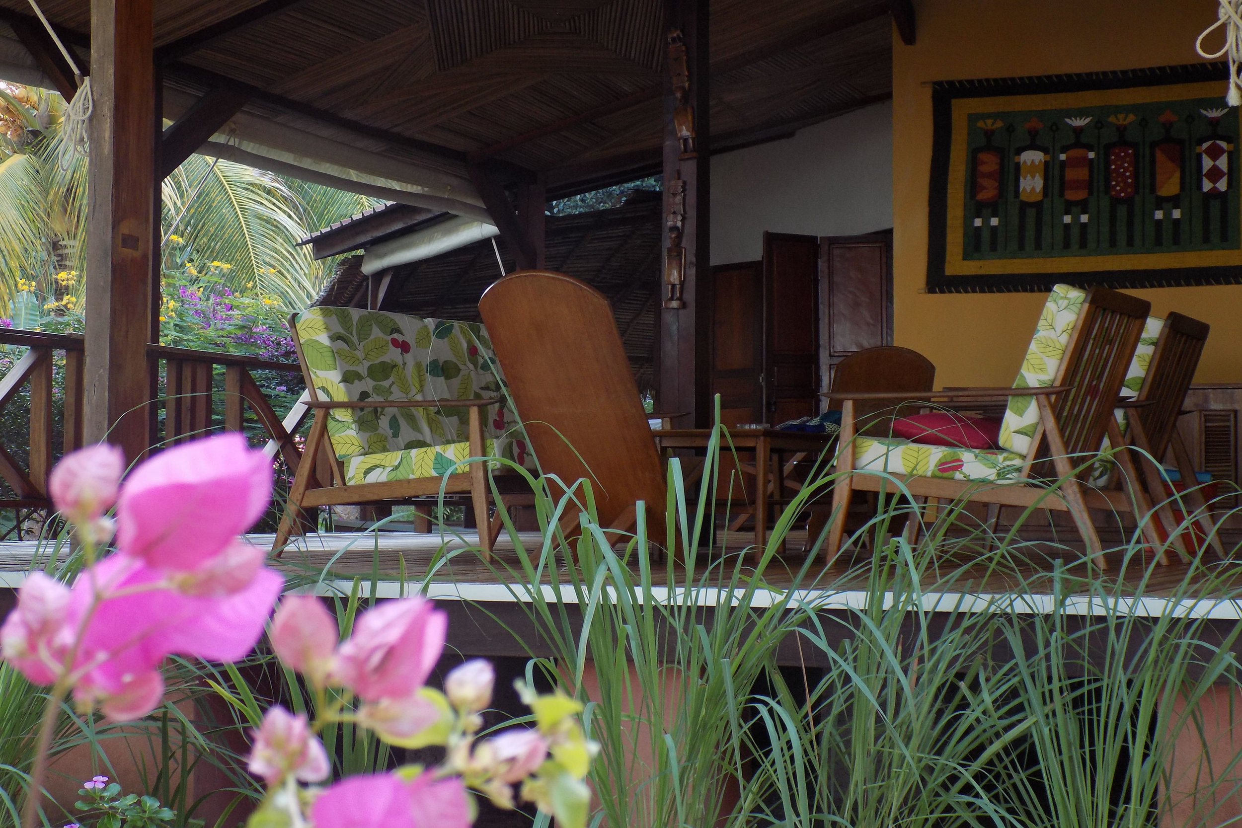 Private veranda, Sakatia Lodge