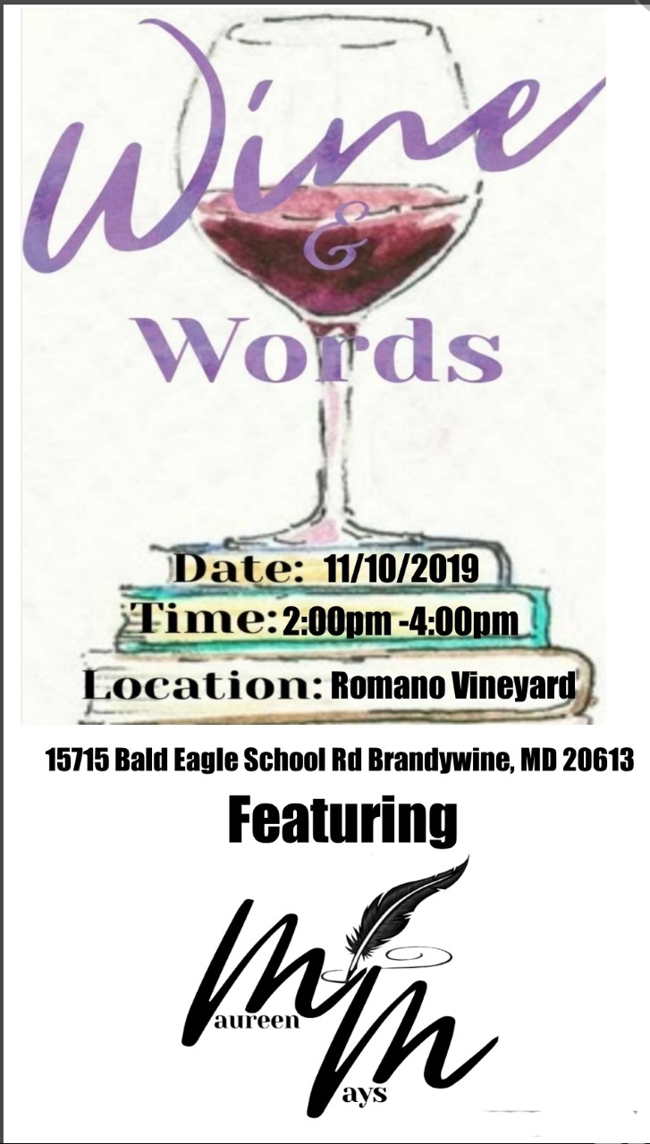 Wine and Words Featuring Maureen Mays