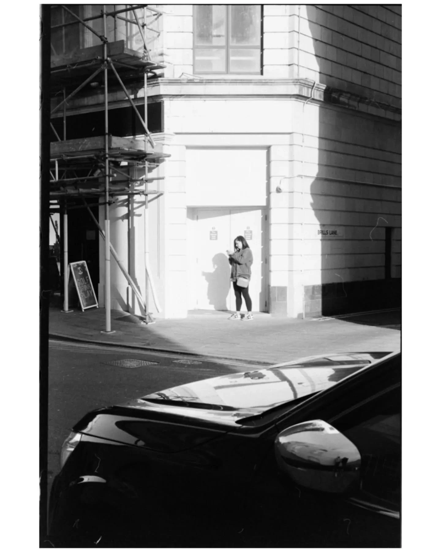 Shadow play with some #kodak5222doublex.