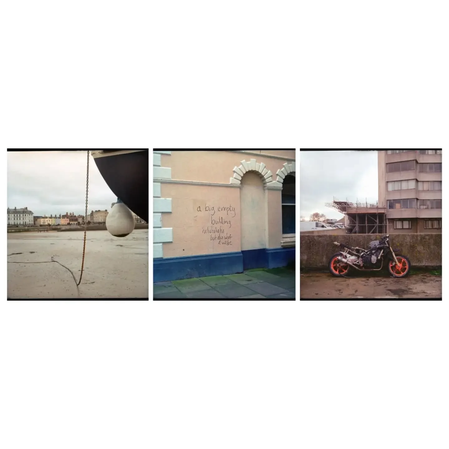 A roll of film developed from a couple of weeks ago from lovely #Margate. 

SWIPE ⬅️

#kodakgold200 #120 #yashicamat124g