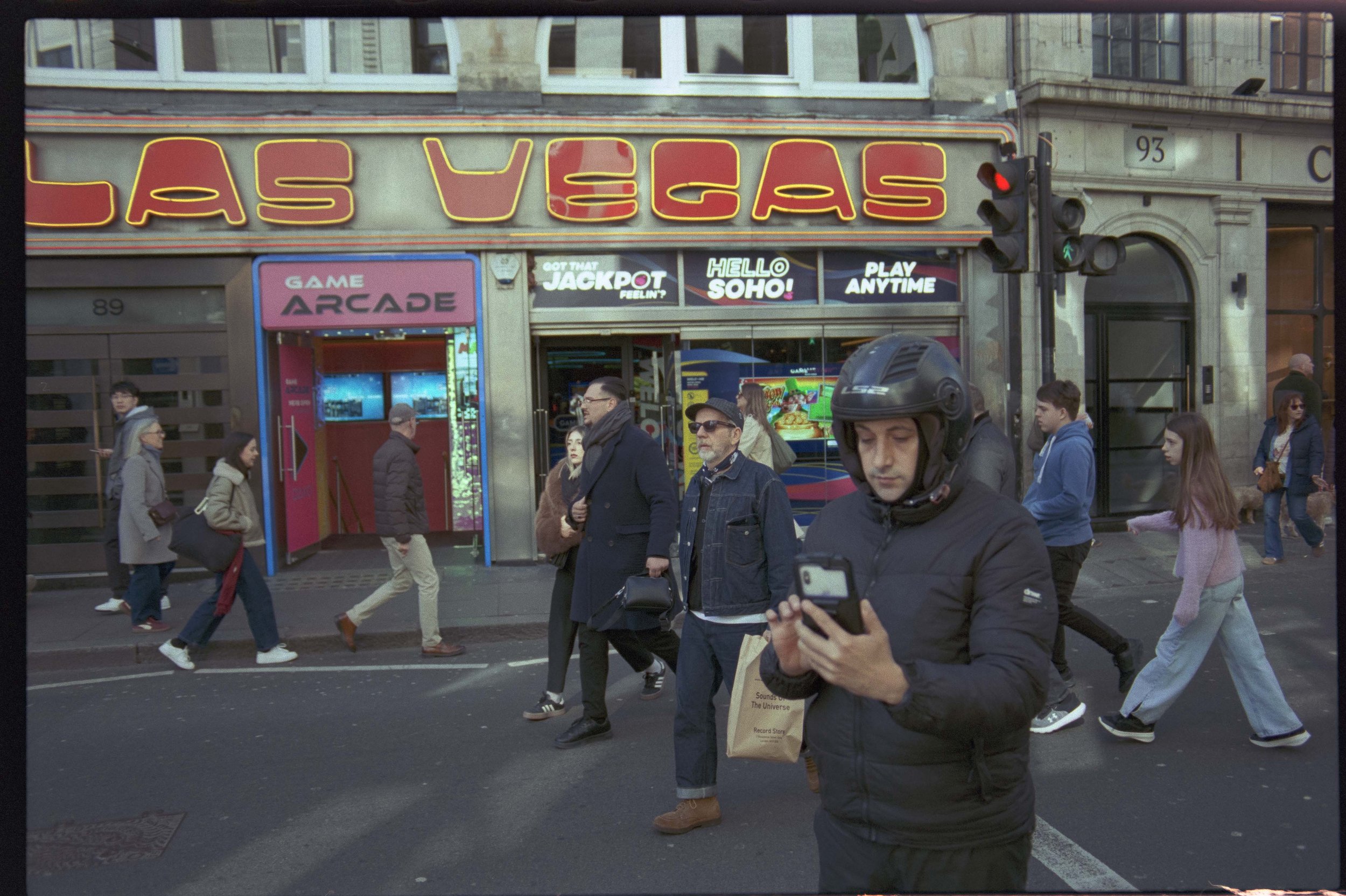 First Roll Loading Kodak Vision3 250D — and what Soho handed back