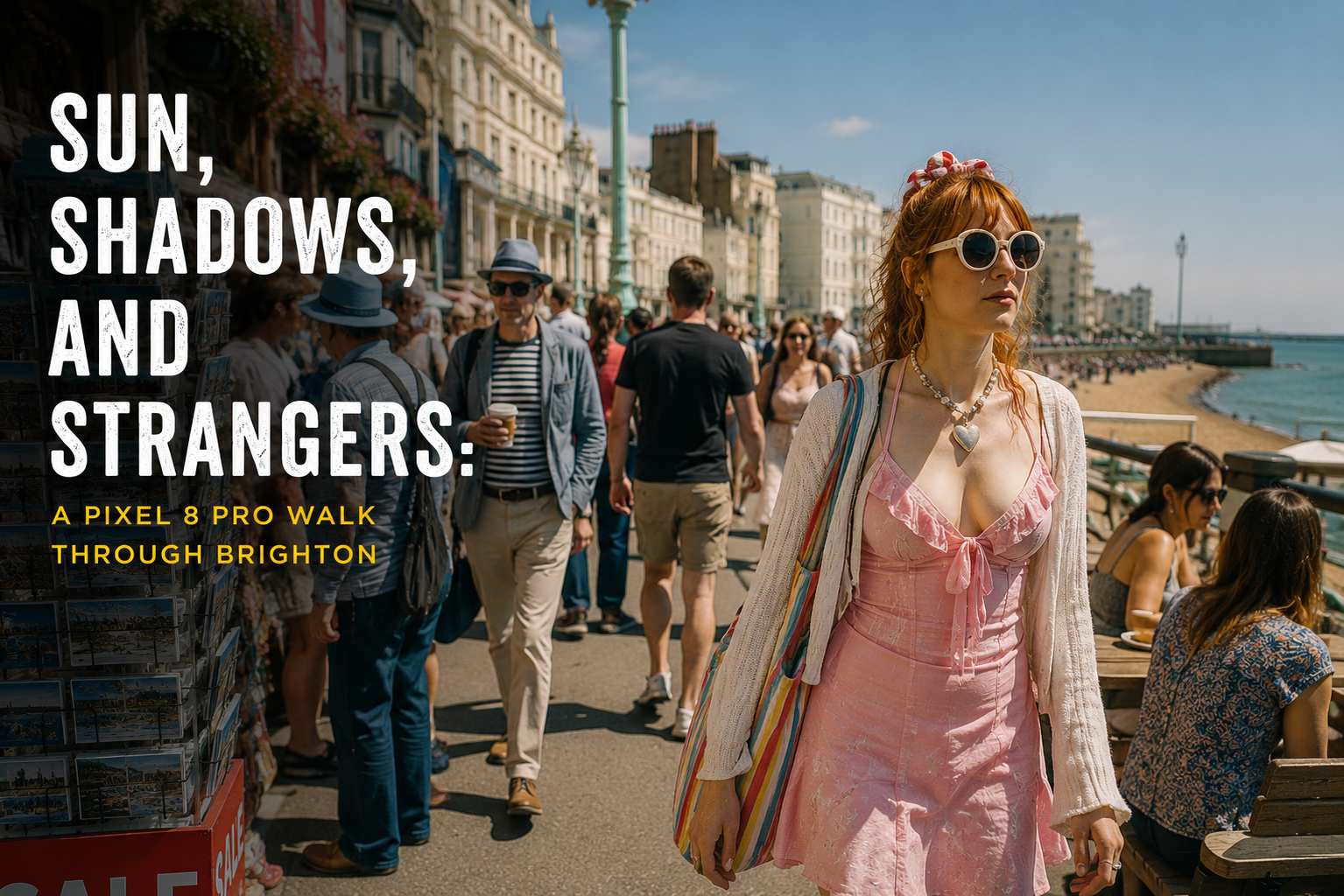 Sun, Shadows, and Strangers: A Pixel 8 Pro Walk Through Brighton