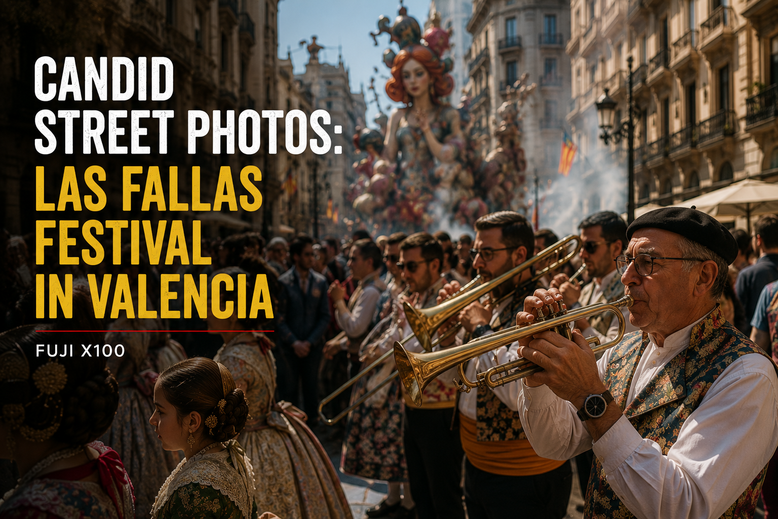 Candid Street Photos: Las Fallas Festival in Valencia – Fuji X100