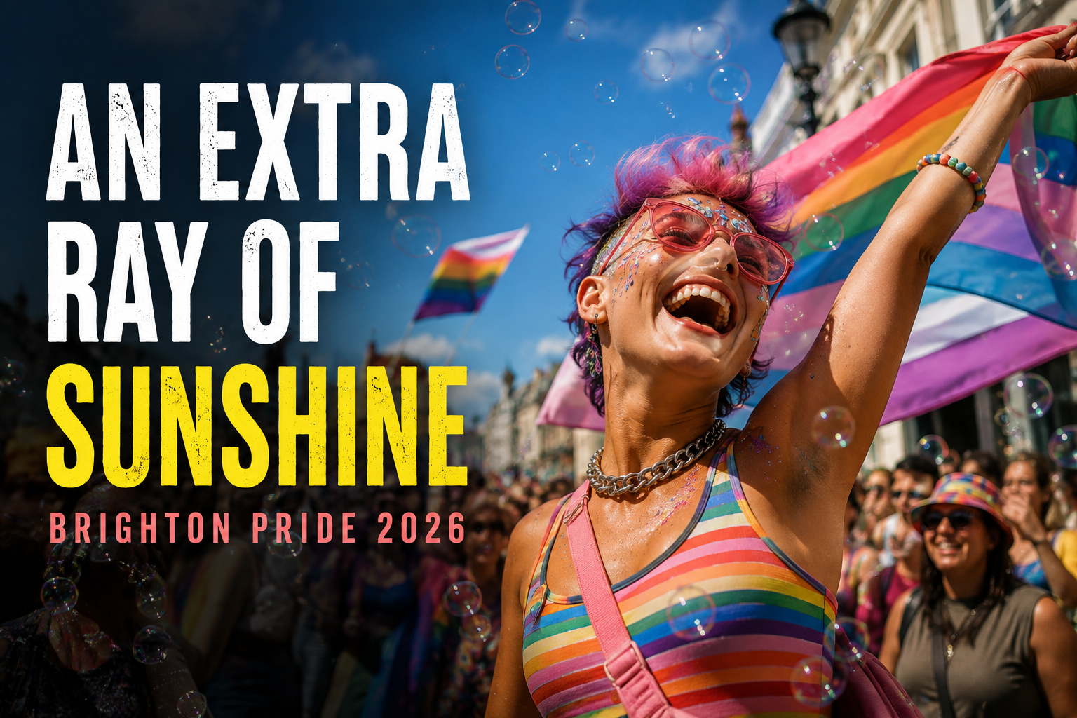 An Extra Ray of Sunshine — Brighton Pride 2026