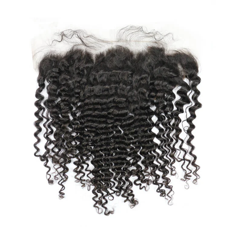 13x4 kinky curly Swiss lace