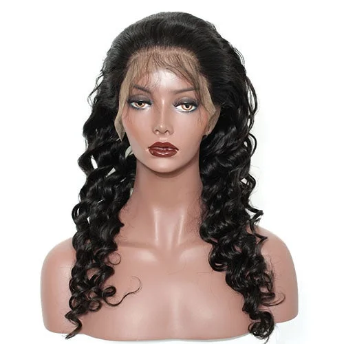 Full lace loose wave (Black)