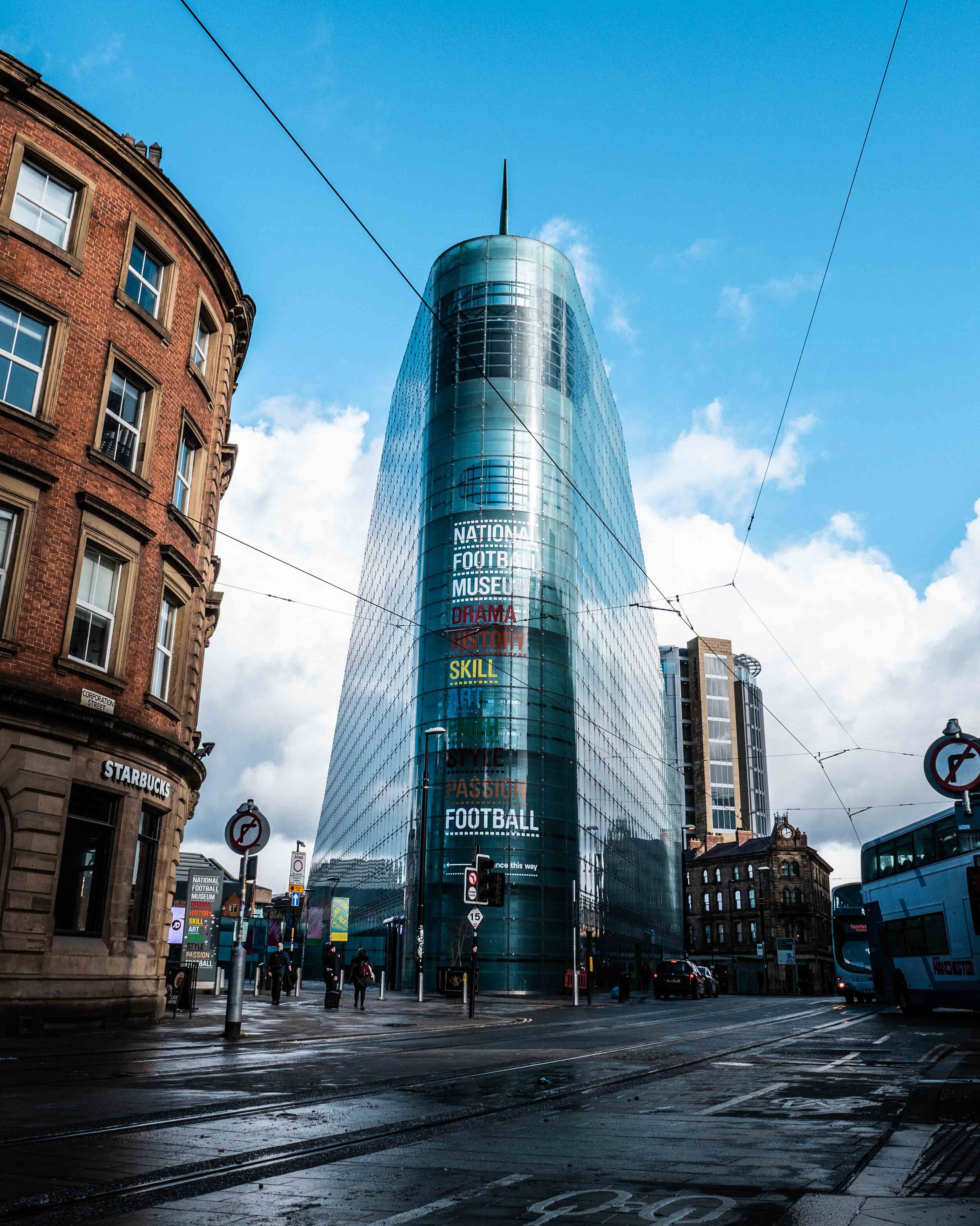 Manchester football museum building, free stock photography.jpg