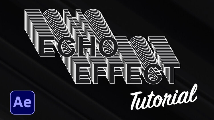 Bot Ordinary Assume How to Use Echo Text, Easy After Effects Tutorial - Chris Curry