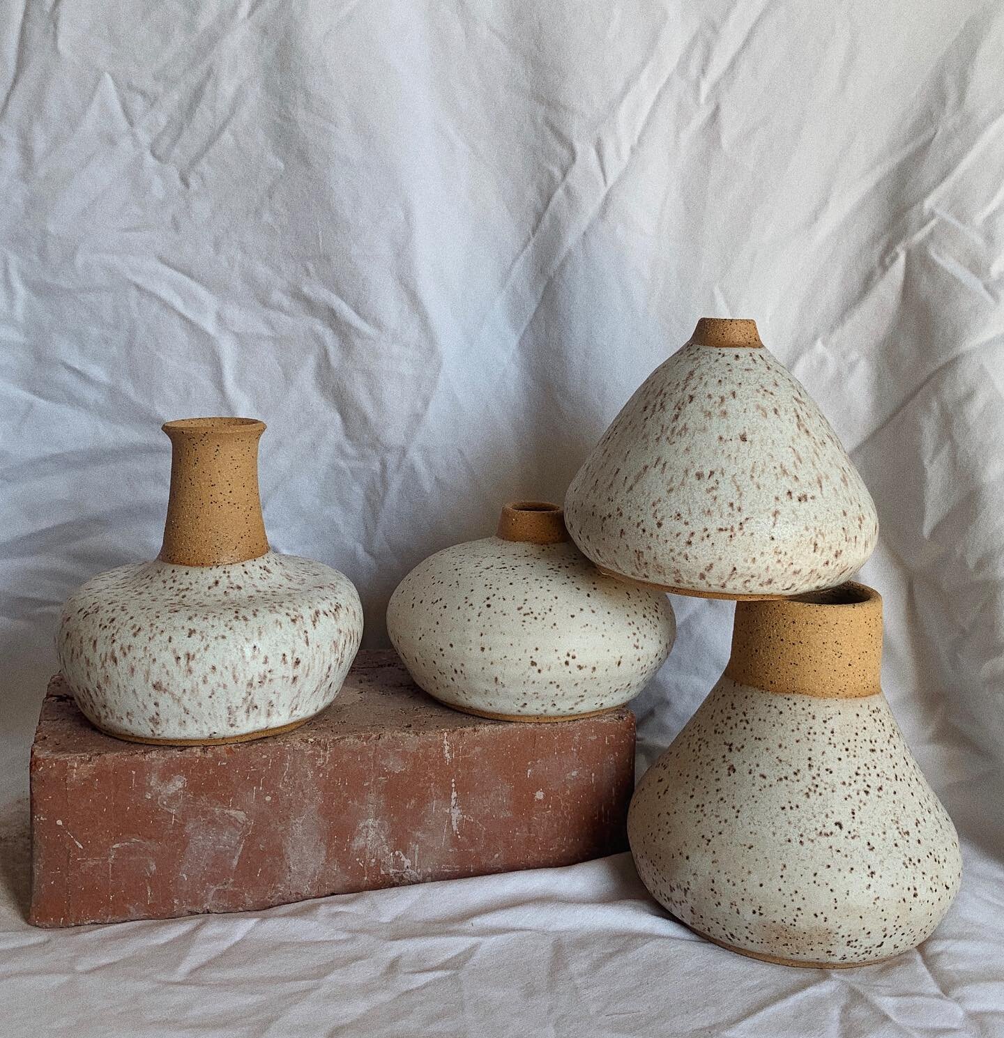 buds 🕊

&bull;

#stoneware #ceramic #clay #speckled #raw #pottery #artistsoninstagram  #art #contemporaryart #handmade #vase #earth #lagunaclay @lagunaclay #ihavethisthingwithceramics @ihavethisthingwithceramics @spintofire