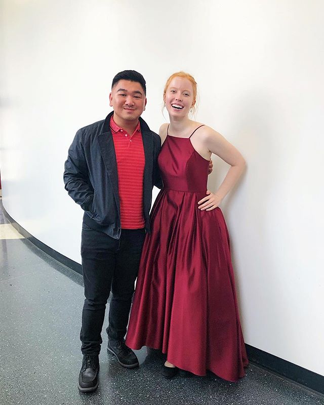 After @dani.63&rsquo;s recital of Bach, Brahms, and Mozart!
