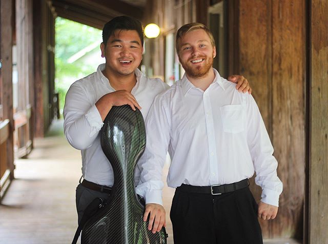 Following the premiere of Chandler Hyatt&rsquo;s Solemnity for Solo Cello at @brevardmusic