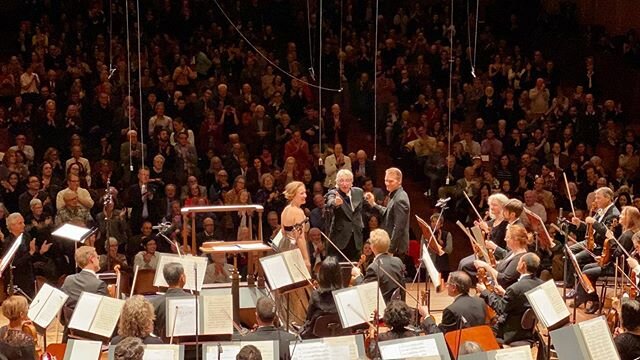 Bravo! At @sfsymphony for the world premiere of @mtilsonthomas&rsquo;s Meditations on Rilke