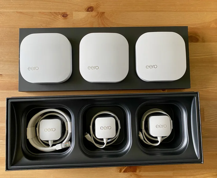 eero booster box Amazon.com: Amazon eero 6 mesh wifi system main image 0