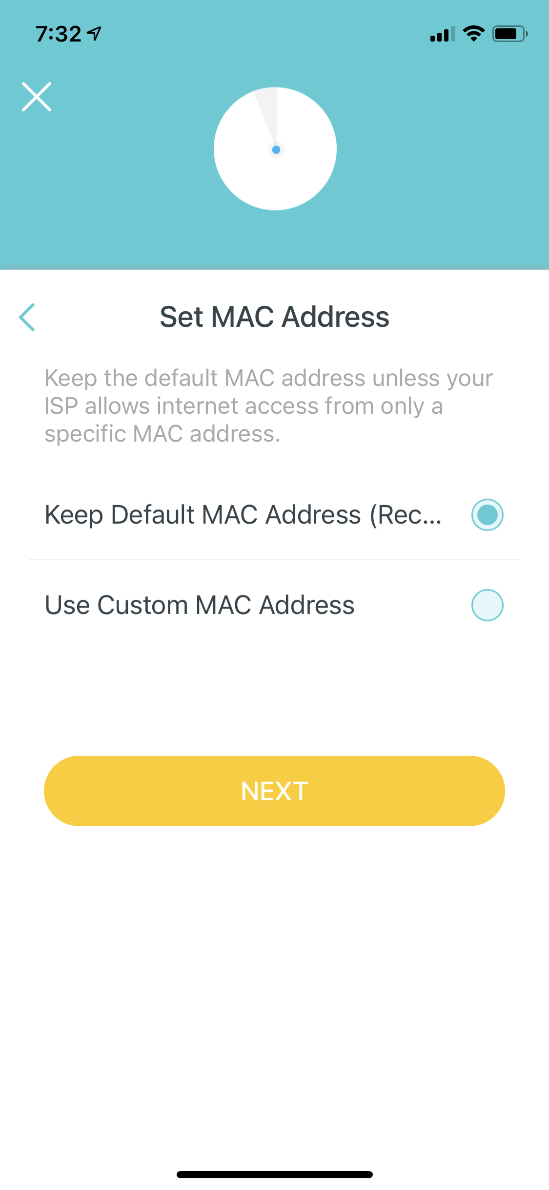 Built-in support for spoofing your MAC address!