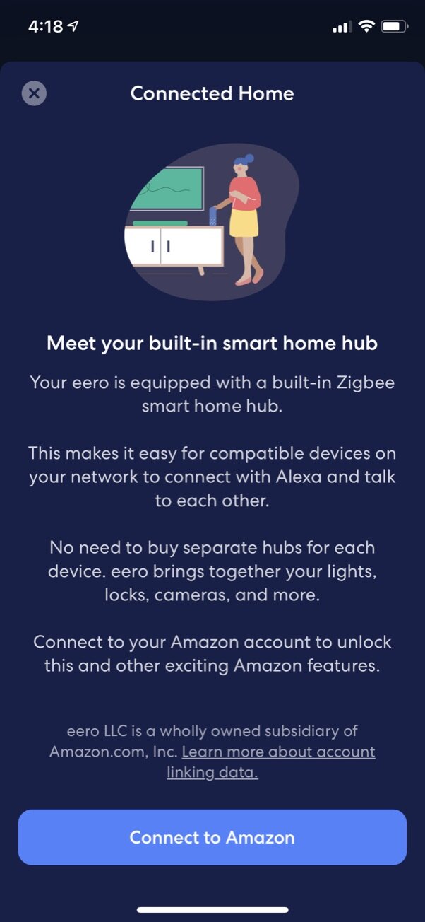 Eero Smart Home Integration