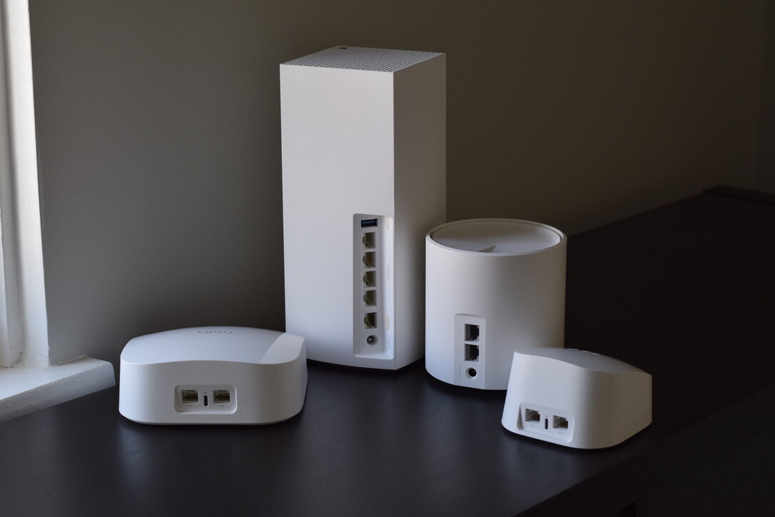 Front Comparison: Showing Ethernet and Power Ports