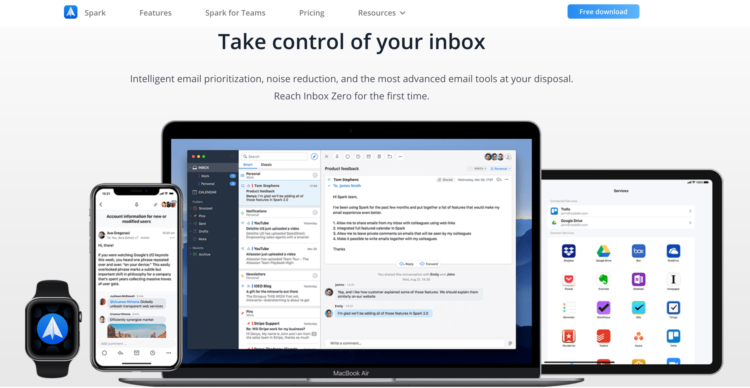 Canary vs. Spark: The Ultimate Showdown for iCloud Email Integration! -  Canary Mail Blog