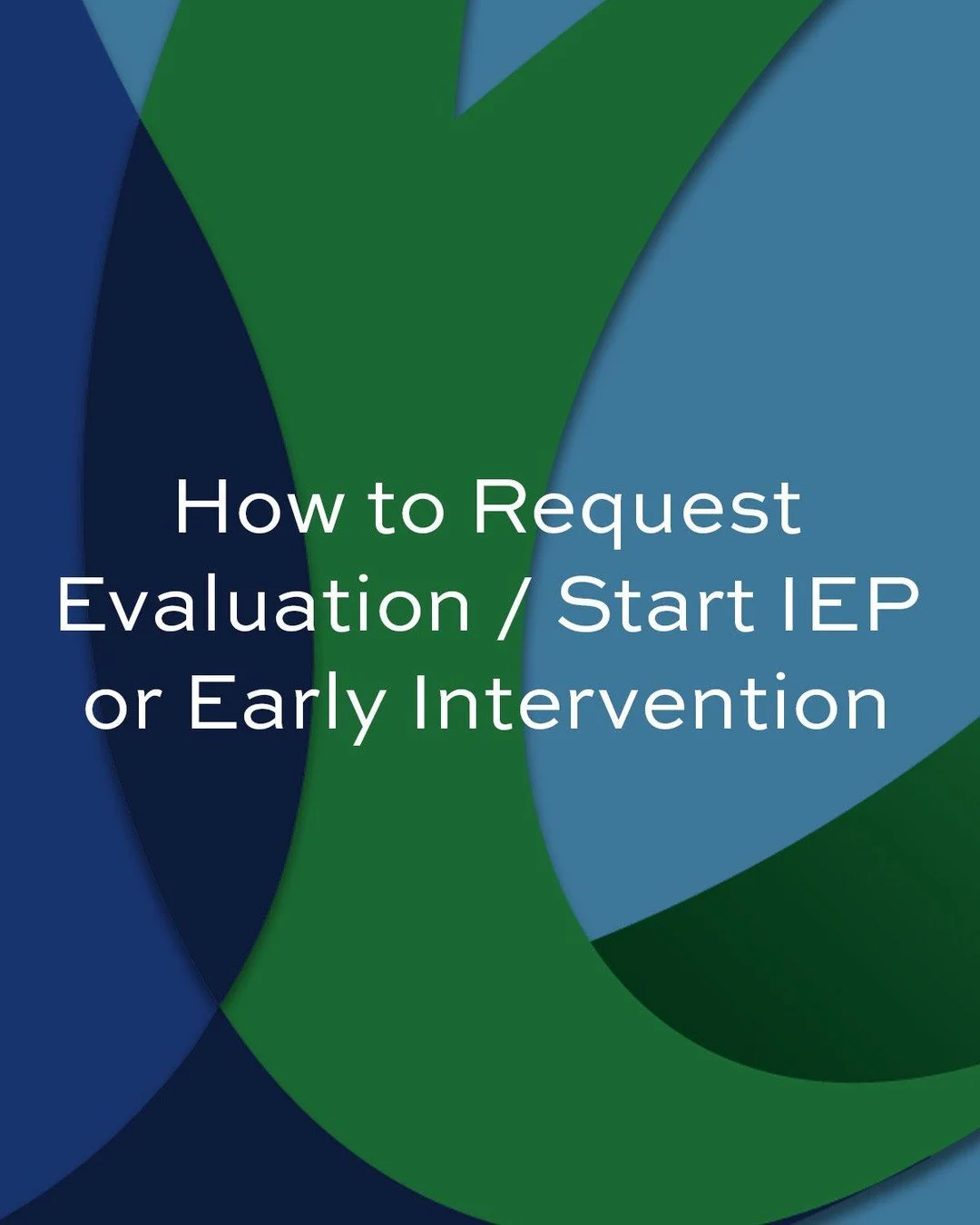 We are sharing a guide that walks families through referral, timelines, and steps for early intervention (Part C) and school-age special education (Part B). It explains who can request an evaluation (parents, teachers, physicians), immediate parental