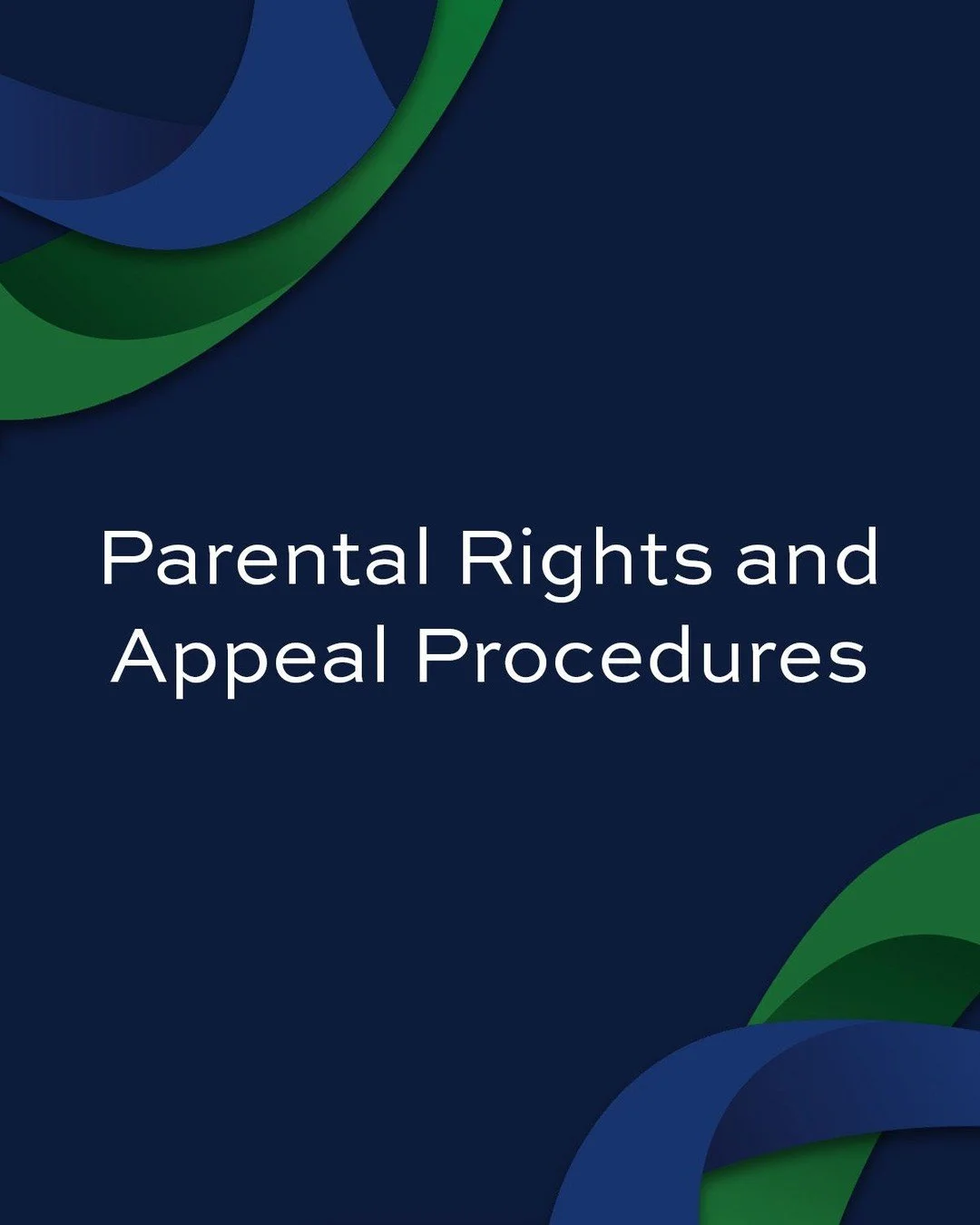 Parents&rsquo; procedural safeguards: prior written notice, informed consent, access to records, independent educational evaluations (IEE) at public expense in some cases, and the right to mediation or due process hearings.

The attached guide explai