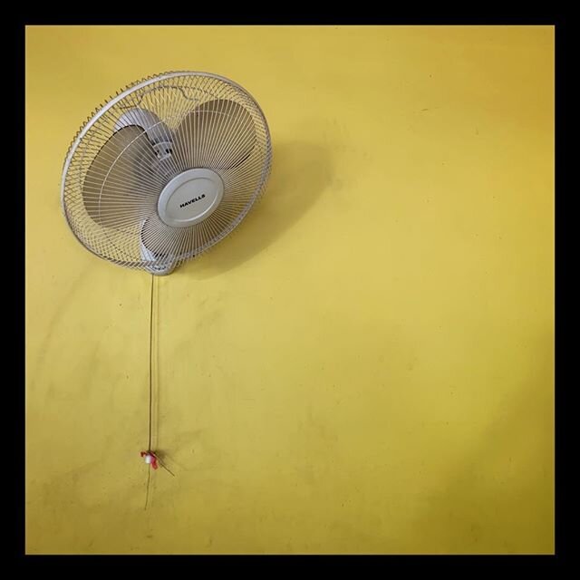 Wall fan in chai shop en route to the tea estates if Munnar. #chai #fans #india #bespoke #minimalist #india #kerala #photographyholidays #condenasttravel #iphone #iphoneonly #nikon #fuji #lumix