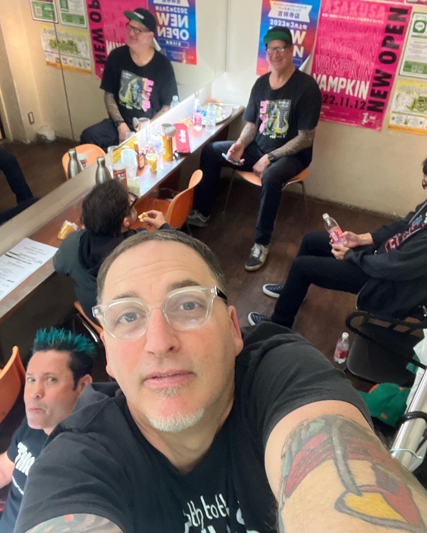 Who&rsquo;s ready for tonight? ??These fools that&rsquo;s who!!! See ya soon club Seata!!!Night ✌🏼 Lets get it !! Kanpai🍻🍻🍻💪🏼🥳⛩️🇯🇵🌸🪭🎉🎉🎉🎉🎉🎉

##lagwagon  #Forareason #icegrills #TokyoTown #Clubseata #NightTwo  #SoldOut 
#backstageglamo