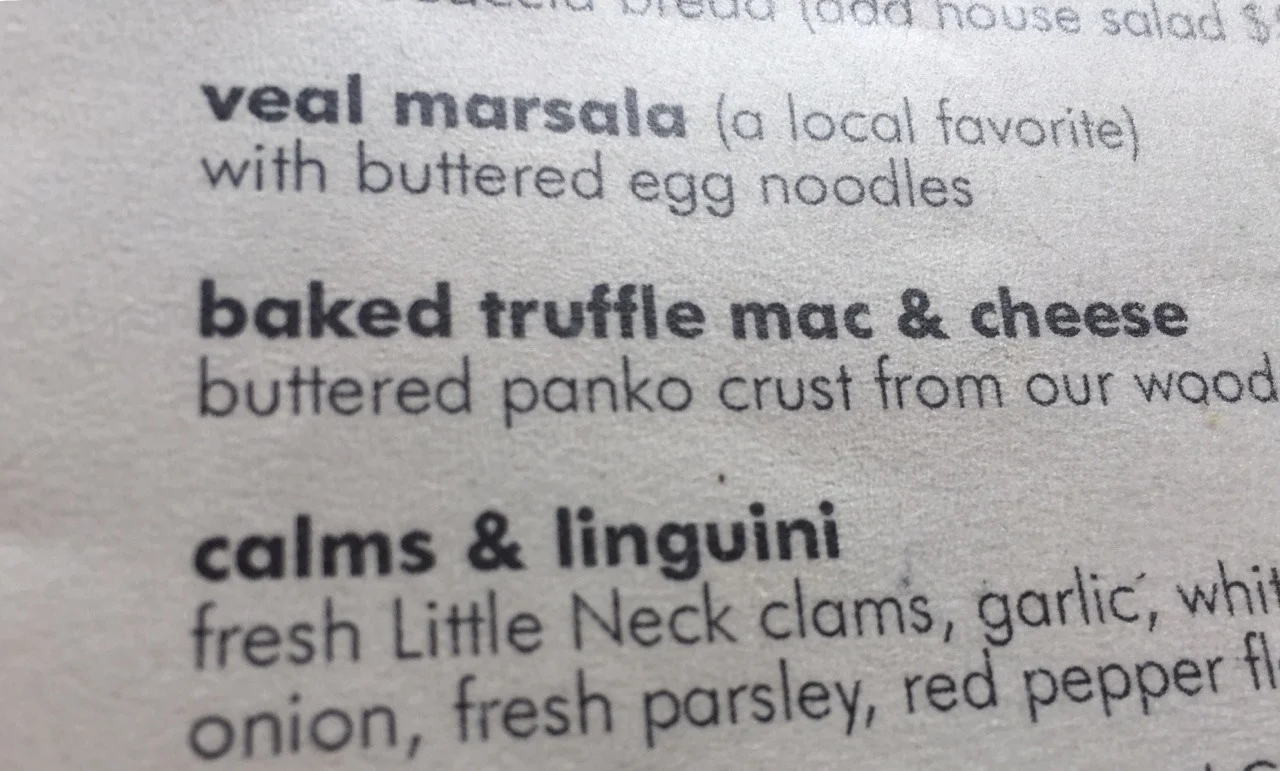 Whenever I’m feeling a little anxious, I go to my favorite restaurant and order calms.